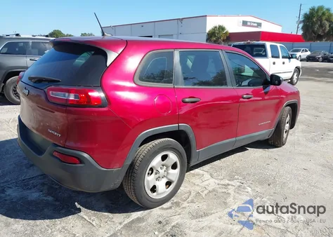 2016 Jeep Cherokee Sport from USA, damaged, VIN 1C4PJLAB9GW167008
